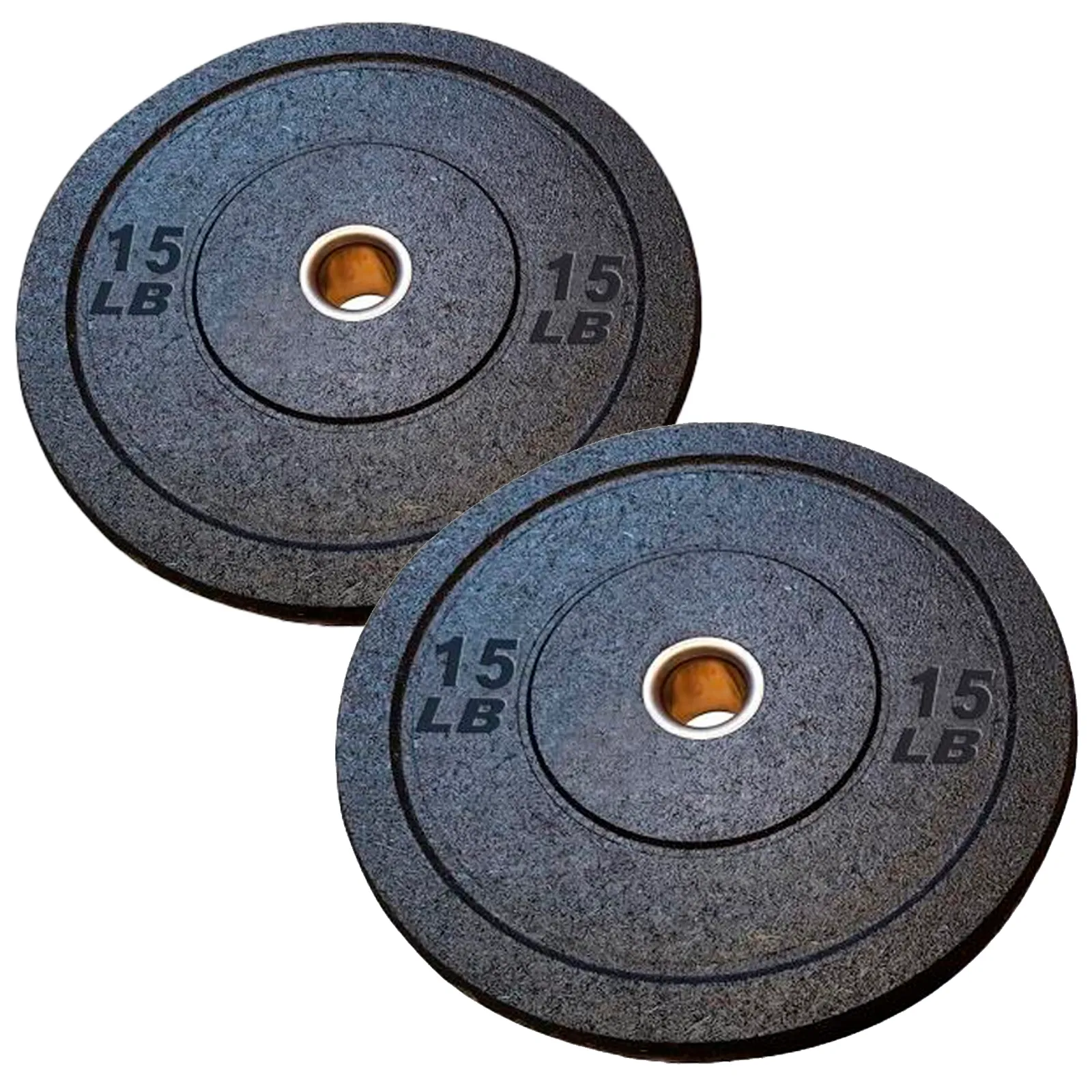 Par Discos Olimpicos Bumper Crossfit Entrenamiento Rudo 15 Lb